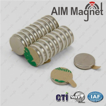 Custom neodymium magnets self adhesive Disc shape